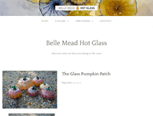 Tablet Screenshot of bellemeadhotglass.com
